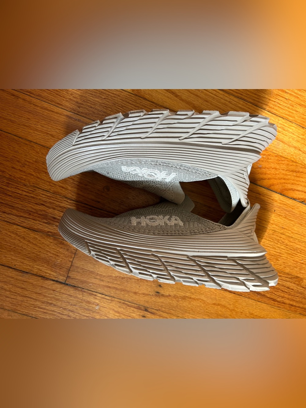Hoka One One HOKA Restore TC Dune Oxford Tan Size US W8/M7 - Picture 4 of 9